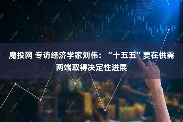 魔投网 专访经济学家刘伟:“十五五”要在供需两端取得决定性进展